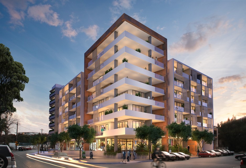 Genevieve Slattery Urban Planning Pic 1 - A mixeduse development in Wolli Creek