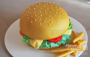 Mandarina Cakes Pic 3 - Cheeseburger Mandarina Cakes