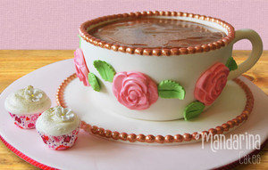 Mandarina Cakes Pic 5 - Tea Cup Mandarina Cakes