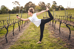 Yoga in the Vines Pic 4 - Yoga Wine Events