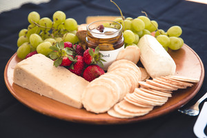 Yoga in the Vines Pic 5 - Yoga Wine events include fresh and local produce from the Hunter Valley region