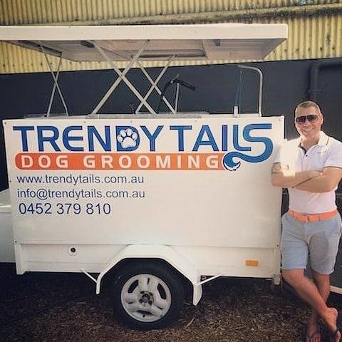 Trendy Tails Mobile Dog Grooming Pic 1