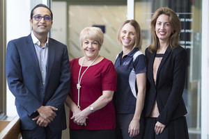 Townsville Lower Limb Clinic Pic 2 - Dr Kaushik Hazratwala with his team