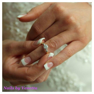 Nails by Venetta Pic 2 - Bridal Acrylic Nails Nails by Venetta