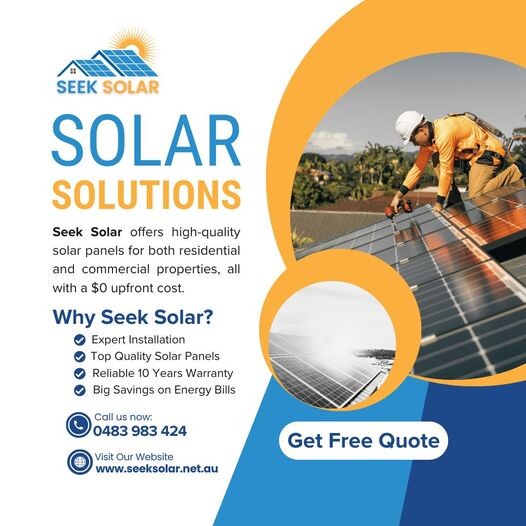 Seek Solar Pic 1 - Solar Solutions