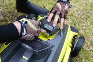 Carbon Neutral Gardens (South Eastern Suburbs) Pic 5 - Lithium Battery in the Mower