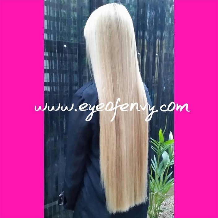 EYE of ENVY Hair Extensions Pic 1 - 28 virgin russian hair extensions by eye of envy