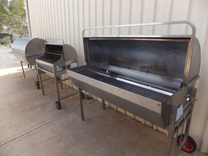 Milner Meat & Seafood Pic 5 - Got large amounts to cook Hire one of our gas ovens or BBQ trailer for your next event to ensure your food is cooked on time and kept warm