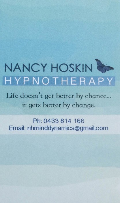 Nancy Hoskin Hypnotherapy Pic 1