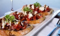 RidgeView Restaurant Pic 3 - Bruschetta