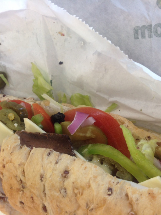 Subway Pic 2 - Foot long club on wholemeal healthy filling