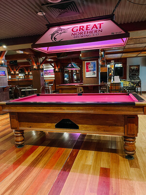 Rattle n Hum Cairns Pic 5 - Our Venue has two pool tables