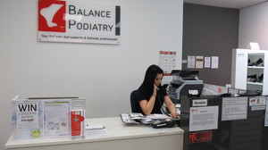 Balance Podiatry Warwick Pic 3 - Reception Perth Podiatrist Warwick