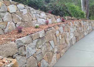 Creative Landscapes Coffs Harbour Pic 3 - Retaining wall