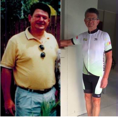 Feel N Look Great Pic 2 - John lost 16 kilos and now has taken up road Cycling raising funds for Herbalife Nutrition Foundation for need children in Australia