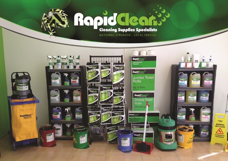 RapidClean Cleaning Supplies Specialists Pic 1 - RapidClean Product display