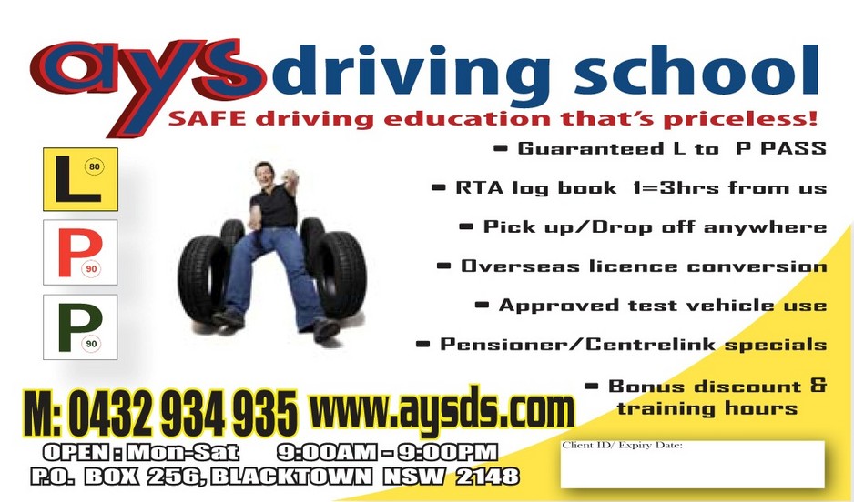 AYS Driving School Pic 1 - AYS Driving School