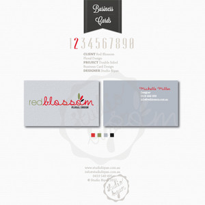 Studio Biyan Pic 5 - Double Sided Business Card Design