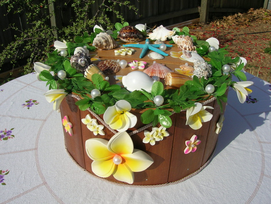 annasweddingwishingwells Pic 1 - 20cm high 37cm across round beach box 45 100 deposit