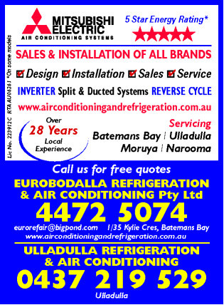 Eurobodalla Refrigeration & Airconditioning Pty Ltd Pic 1 - Eurobodalla Refrigeration Air Conditioning