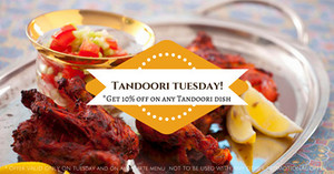 Mughal Palace Indian Restaurant Pic 5 - TANDOORI TUESDAY Get 10 off on any tandoori dish