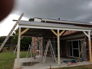 Robinson Industries Pic 3 - pergola 6 x 6 metres