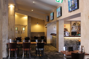 Newman Hotel Pic 3 - Bistro Garden Bar Restaurant Ala Carte Style Menu with TakeAway Home Delivery Available Open 7 Days a Week Monday Friday 5pm to 10pm Saturday Sunday 12pm to 10pm