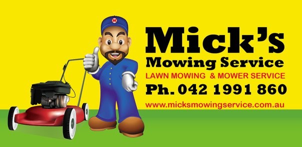 Mick's Mowing Service Pic 1 - logo