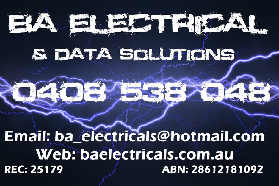 BA Electrical & Data Solutions Pic 1