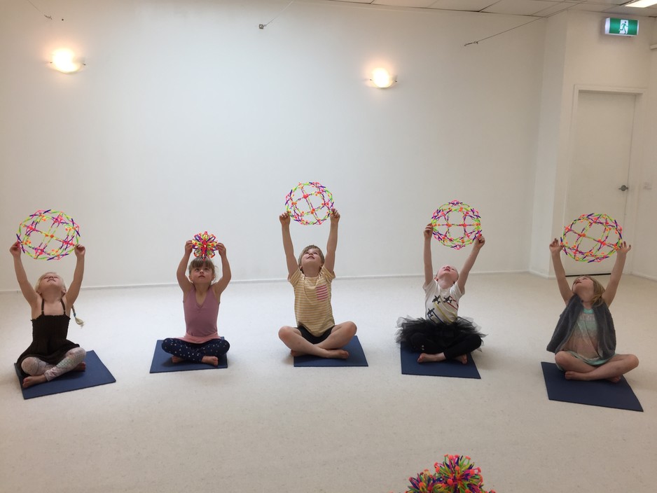 Over The Moon Dance Studio Pic 1 - Yoga is always interesting at Over the Moon