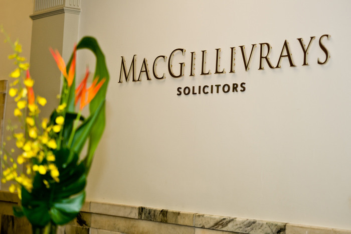 Macgillivrays Solicitors Pic 1 - Brisbane Reception