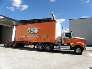 Crane Train Pic 3 - Loading at Loganholme