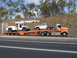 Crane Train Pic 2 - On the way back to Clermont CQ