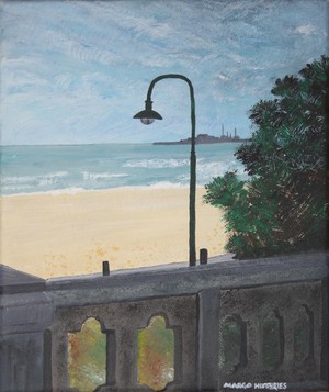 Kasarn Designs Pic 5 - St Kilda Beach painting by Margo Humphries