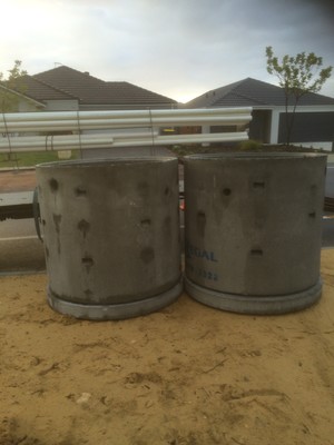 Wanneroo Drainage Pic 5 - 2x1200x1200 Concrete Soakwells