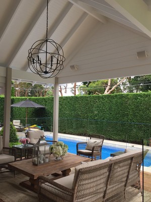 Andrew Pearce Landscape Design Pic 4 - St Ives Poolside dining area and Pool Renovation Collaborative design APLD and Newell HomesHousepro