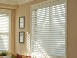 Blinds Wholesale Sydney Pic 4 - White Visionwood Venetian Blind