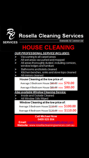 Rosella Cleaning Services Pic 2