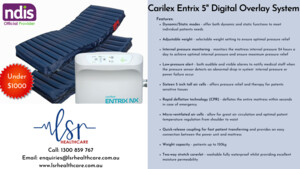 Mindray Accessories Australia Pic 3 - Carilex Entrix Alternating Mattress