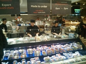 Woolworths Pic 3 - Surprisingly good sushi options and made fresh on premises