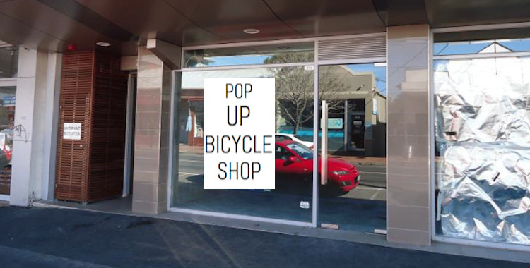 Pop Up Bicycle Shop Pic 1 - 271 Hampton St for 2 weeks only