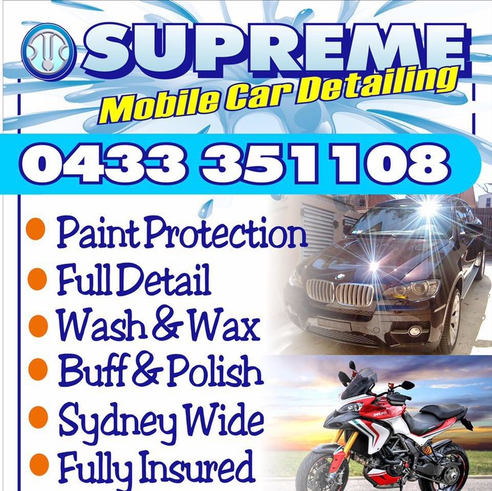 Supreme Mobile Car Detailing Pic 1