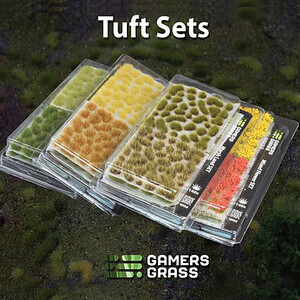 Classic Miniatures Pic 3 - Gamers Grass Tuft Sets