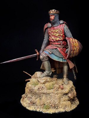 Classic Miniatures Pic 4 - King Richard The Lionheart 75mm Model