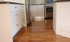 Economy Floor Sanding Pic 4 - Wood floor sanding and polishing Brisbane