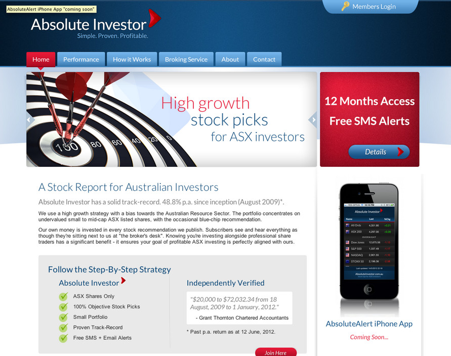 Absolute Investor Pic 1 - Investment Advice on ASX Shares