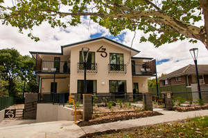 One of a Kind Apartments Pic 2 - One of a Kind Apartments are located on a shady suburban street in Dickson Canberra