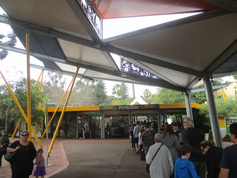 Perth Zoo Pic 1 - Entrance