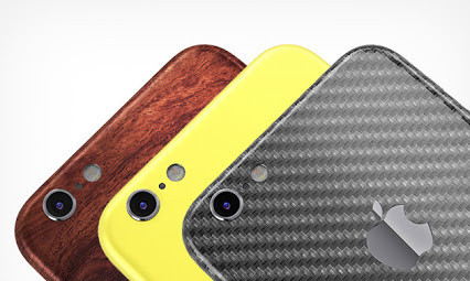 TechWraps Australia Pic 1 - iPhone 6 Carbon Matte Colour and Wood