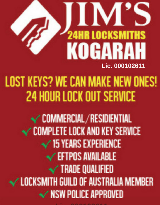 Jim's cheap 24 hour locksmith Pic 1